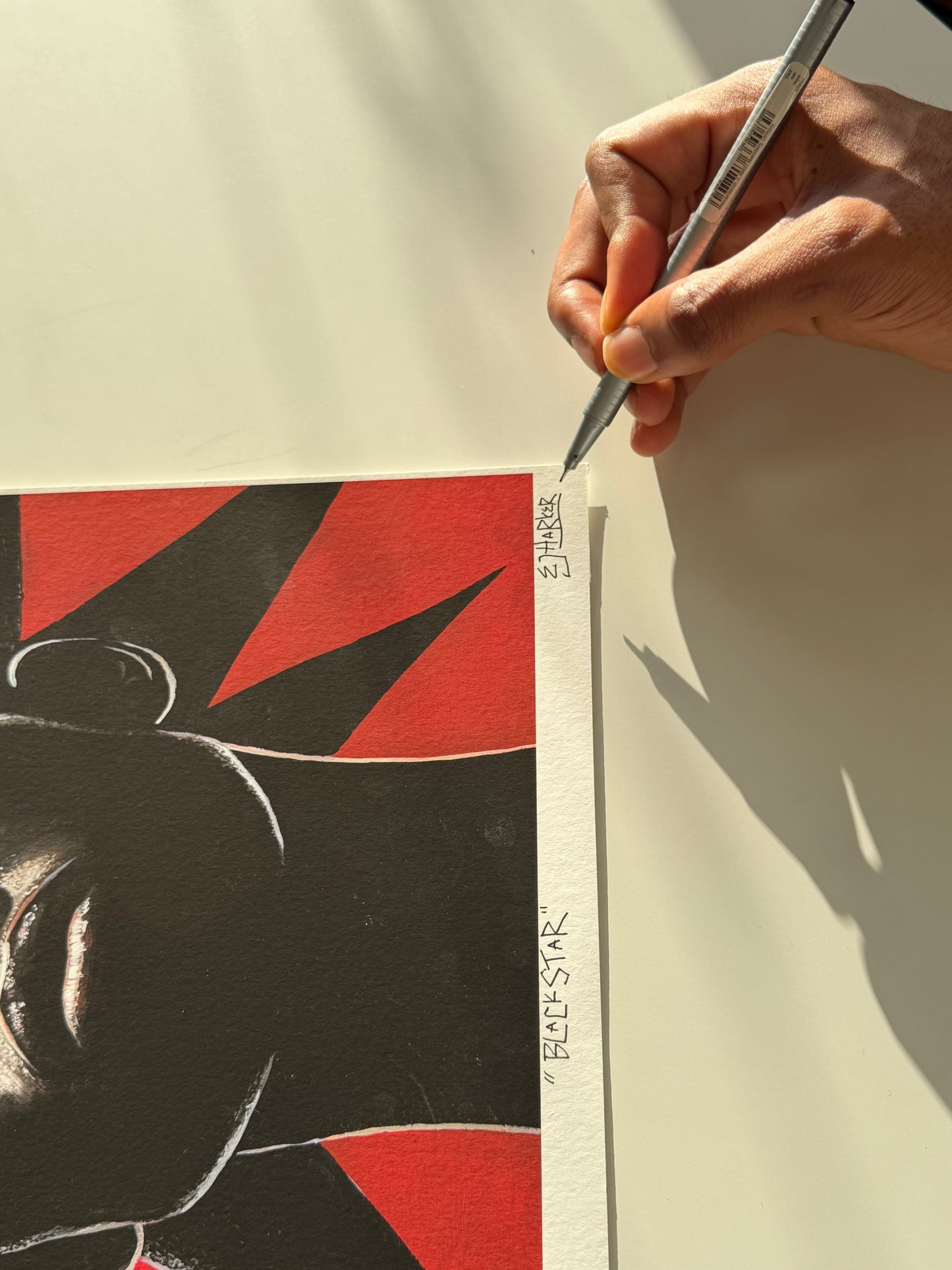 BLACK STAR - PRINT