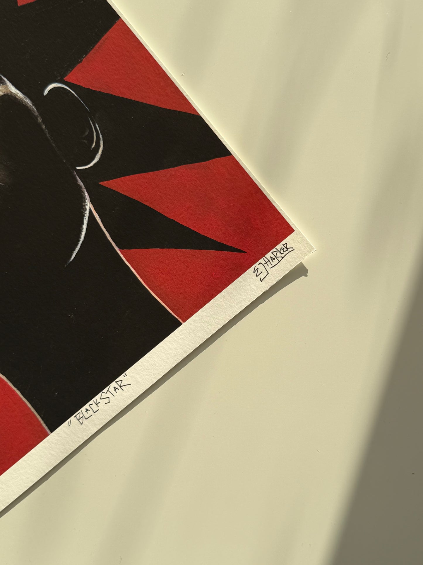 BLACK STAR - PRINT